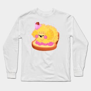 Fluffy Long Sleeve T-Shirt